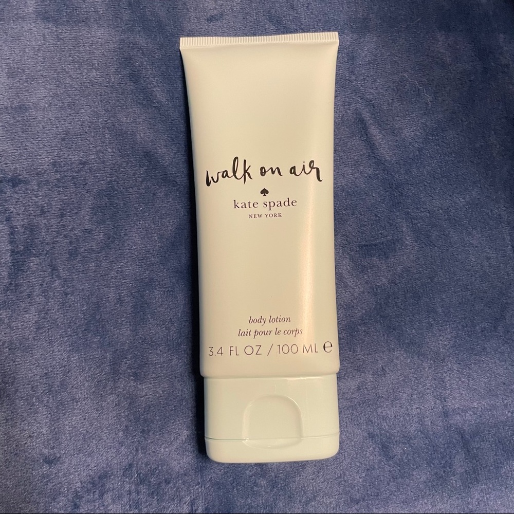 NWOT Kate Spade Walk On Air Body Lotion